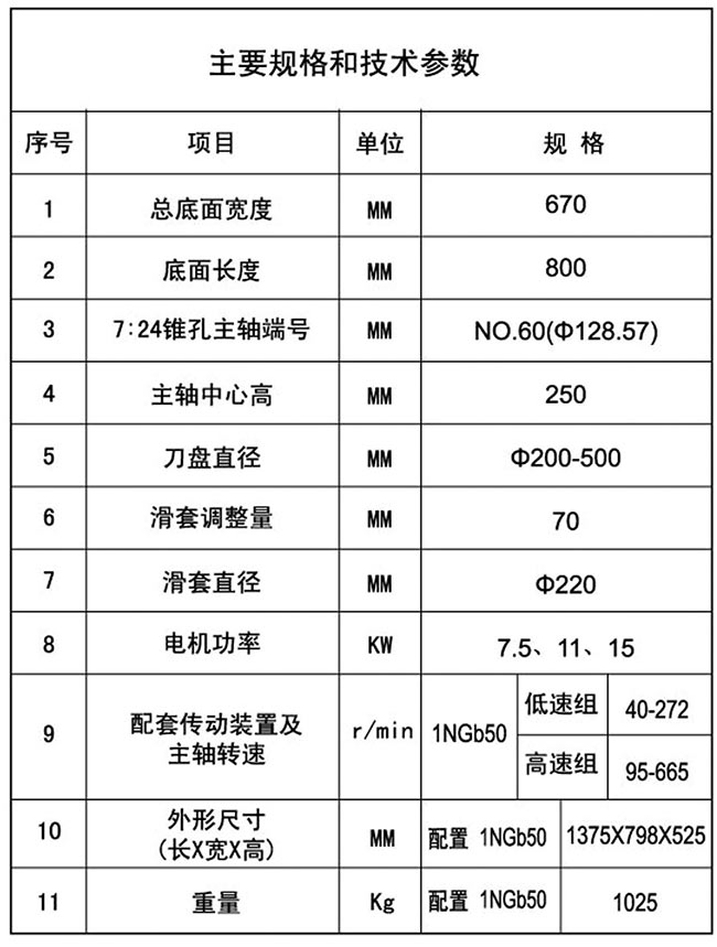 XD10銑削小蝌蚪视频污APP下载技術參數
